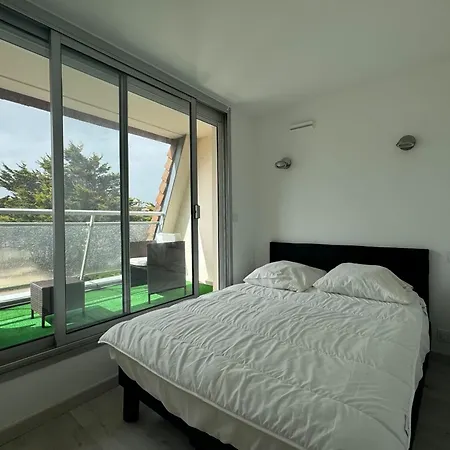 Nice T2 With 2 Balconies On The Seafront Ouistreham Exterior photo